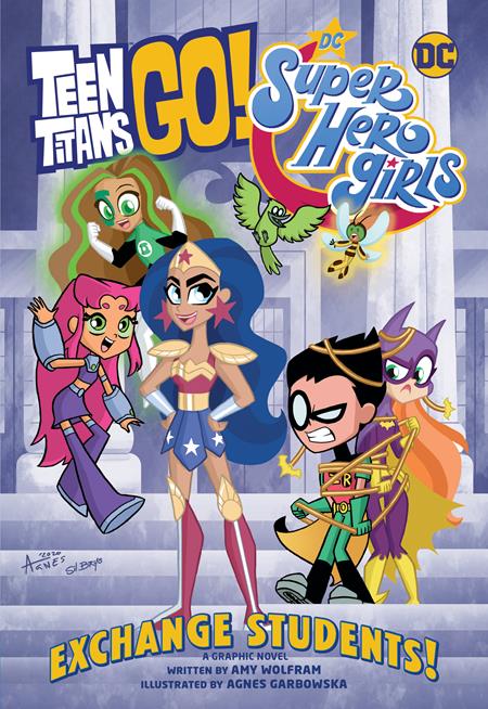 Teen Titans Go DC Super Hero Girls Exchange Students T - Books