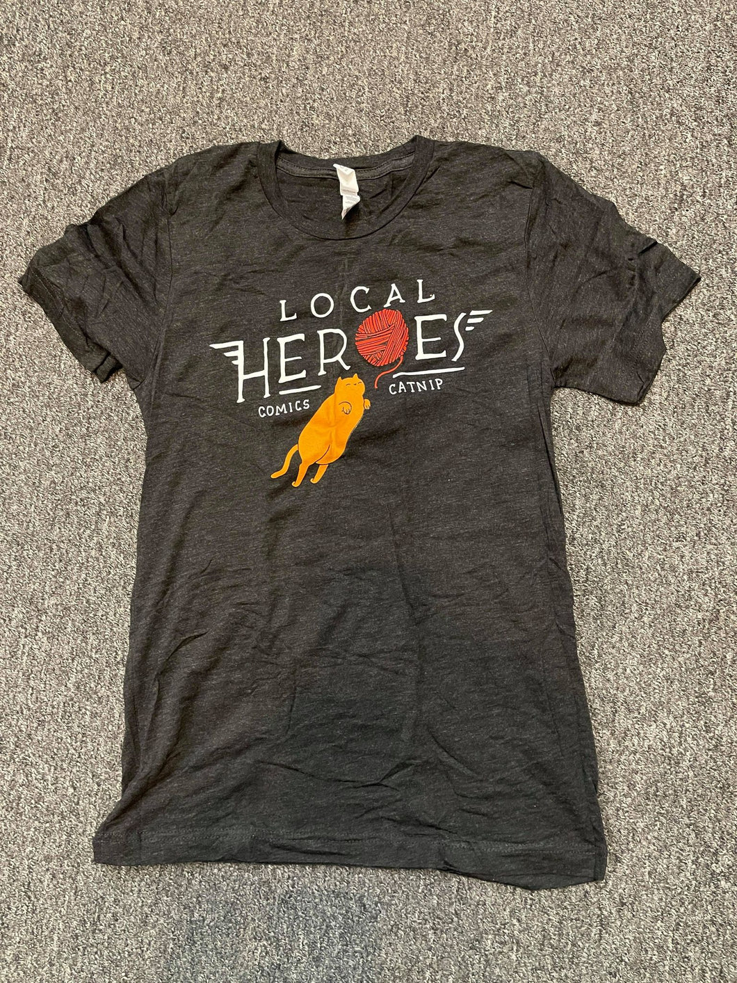 Local Heroes Cat Shirt 2020 Black