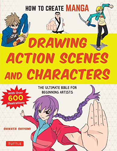 How to Create Manga Drawing Action Scenes and Characters