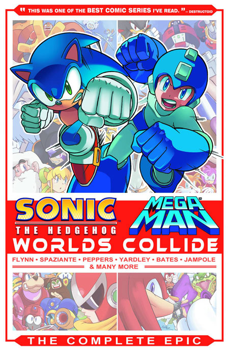 Sonic Mega Man Worlds Collide Complete Epic TP Bm Ed