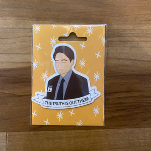 X-Files Fox Mulder The Truth Is Out There Sticker