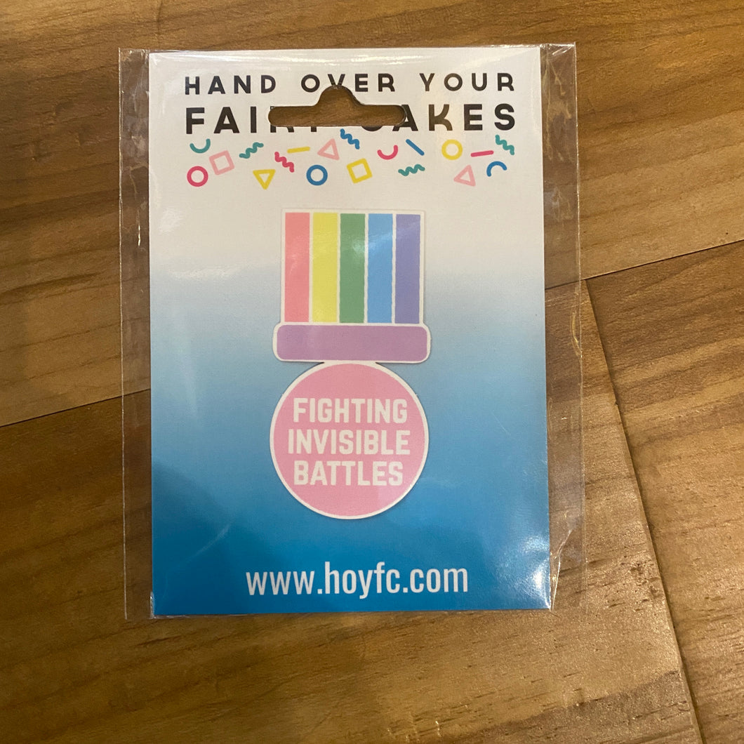 Fairy Cakes: Fighting Invisible Battles Sticker