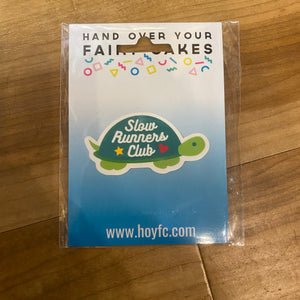 Fairy Cakes: Slow Runners Club Turtle Sticker