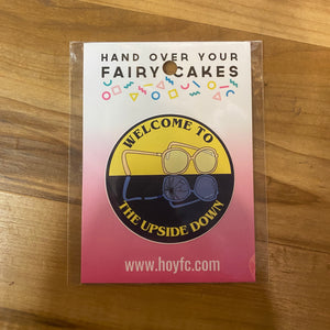 Fairy Cakes: Welcome To The Upside Down Sticker
