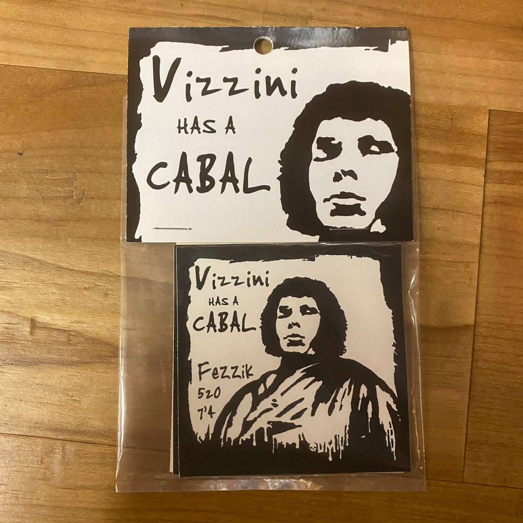 Princess Bride Vizzini Has A Cabal Sticker Pack