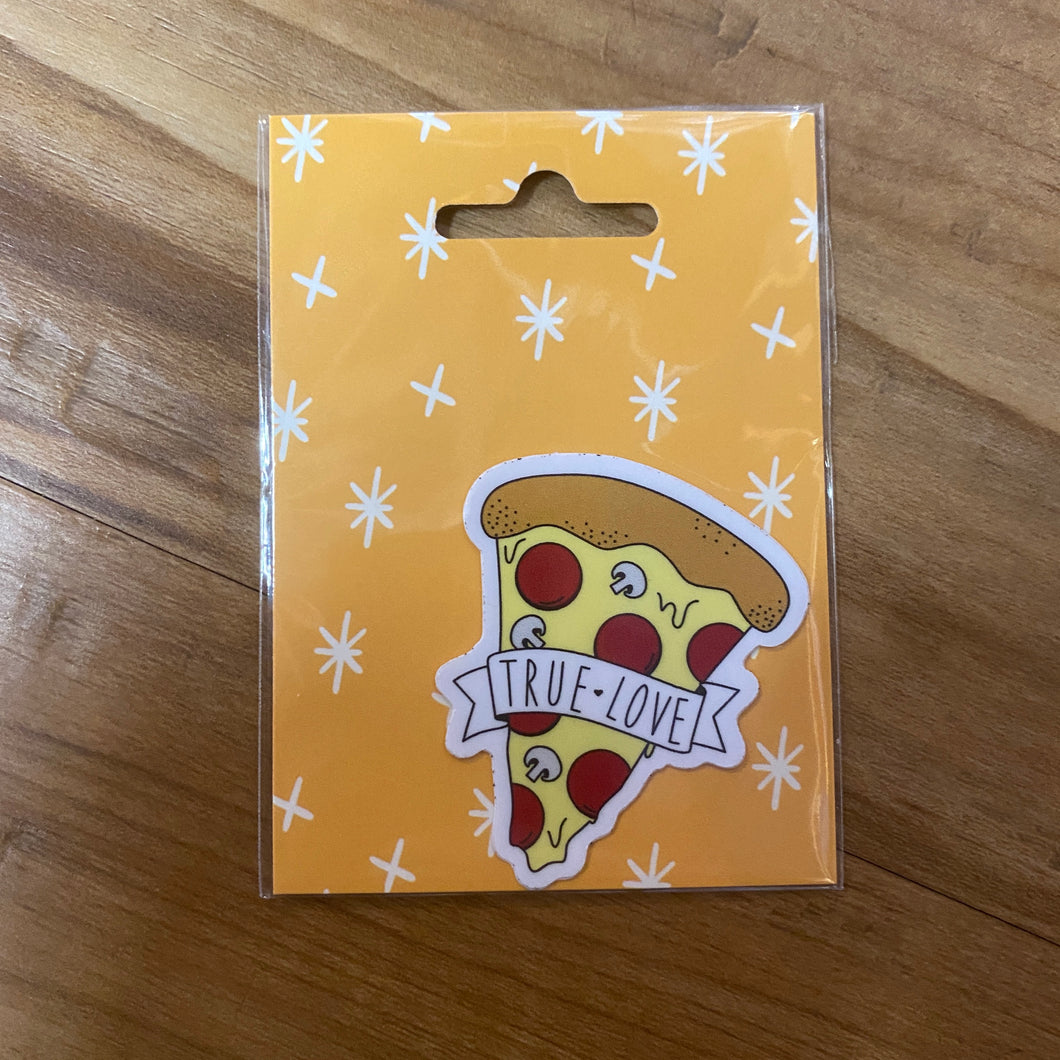 True Love Pizza Sticker