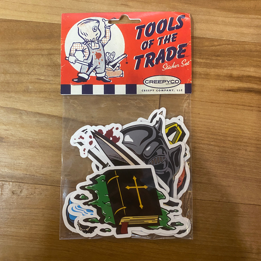 Tools Of The Trade Sticker Set