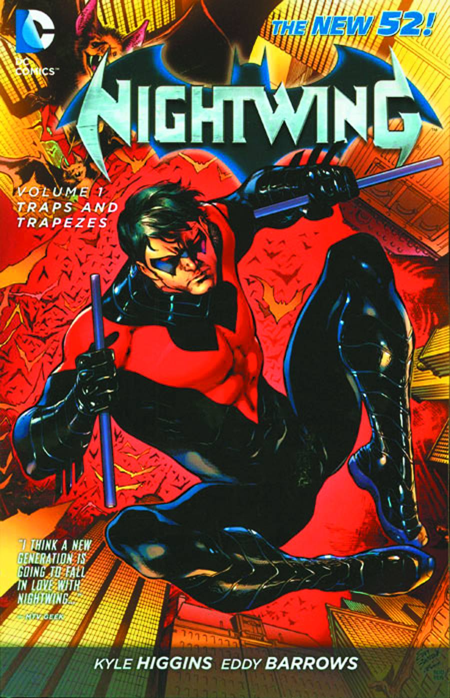 Nightwing Tp Vol 01 Traps And Trapezes (New 52)