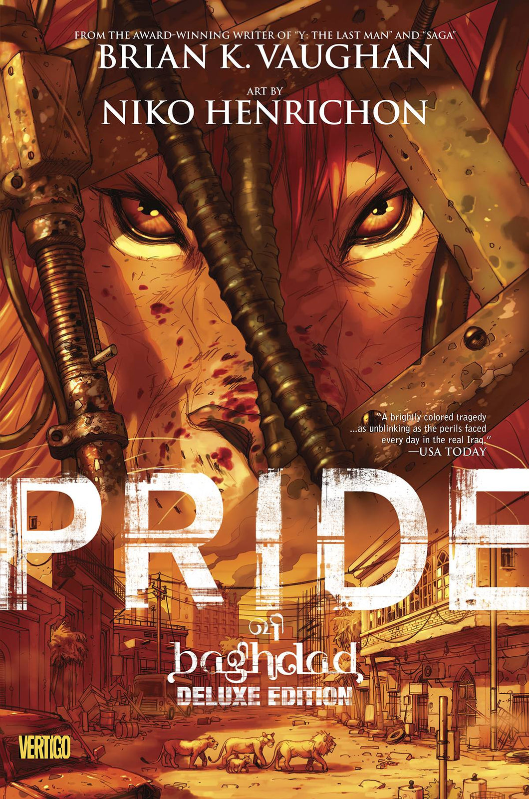 Pride of Baghdad Deluxe Ed HC - Books