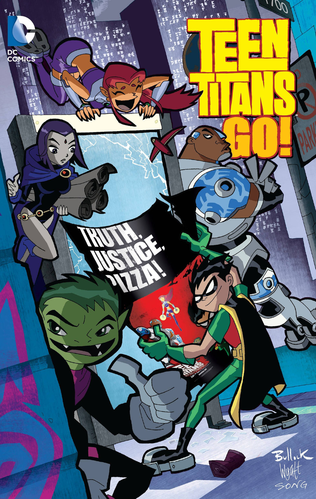 Teen Titans Go Truth Justice And Pizza Tp