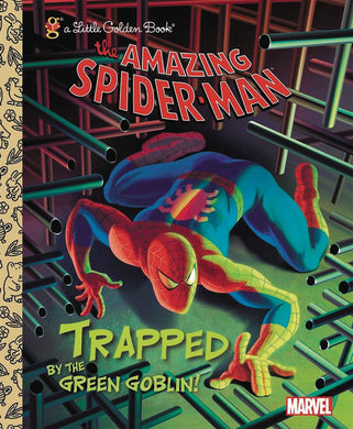Spider Man Trapped By Green Goblin Little Golden Bk Reissue