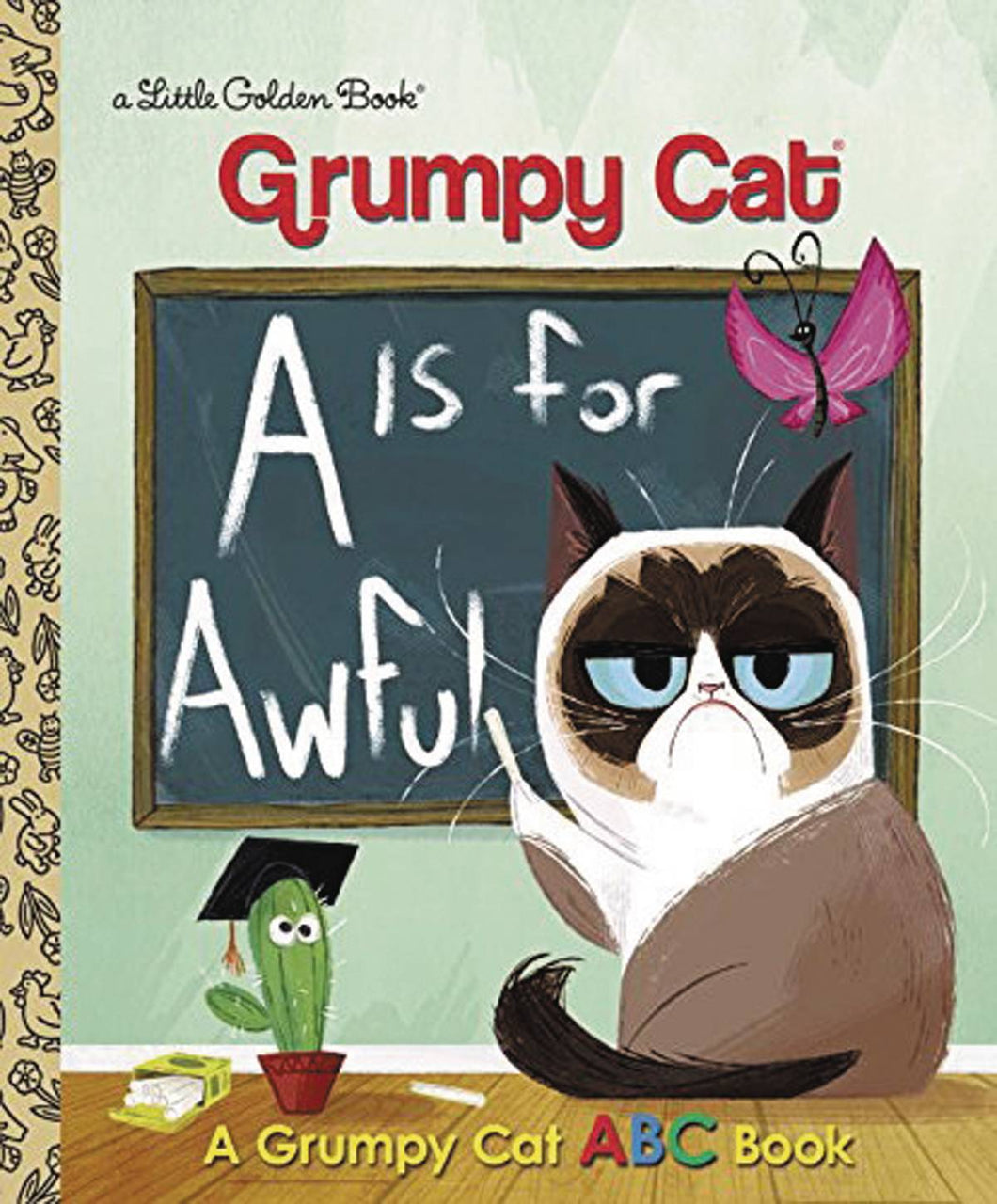 A Is For Awful Grumpy Cat Abc Little Golden Book - Books