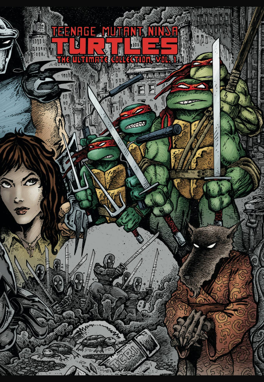 Tmnt Ultimate Coll Tp Vol 01