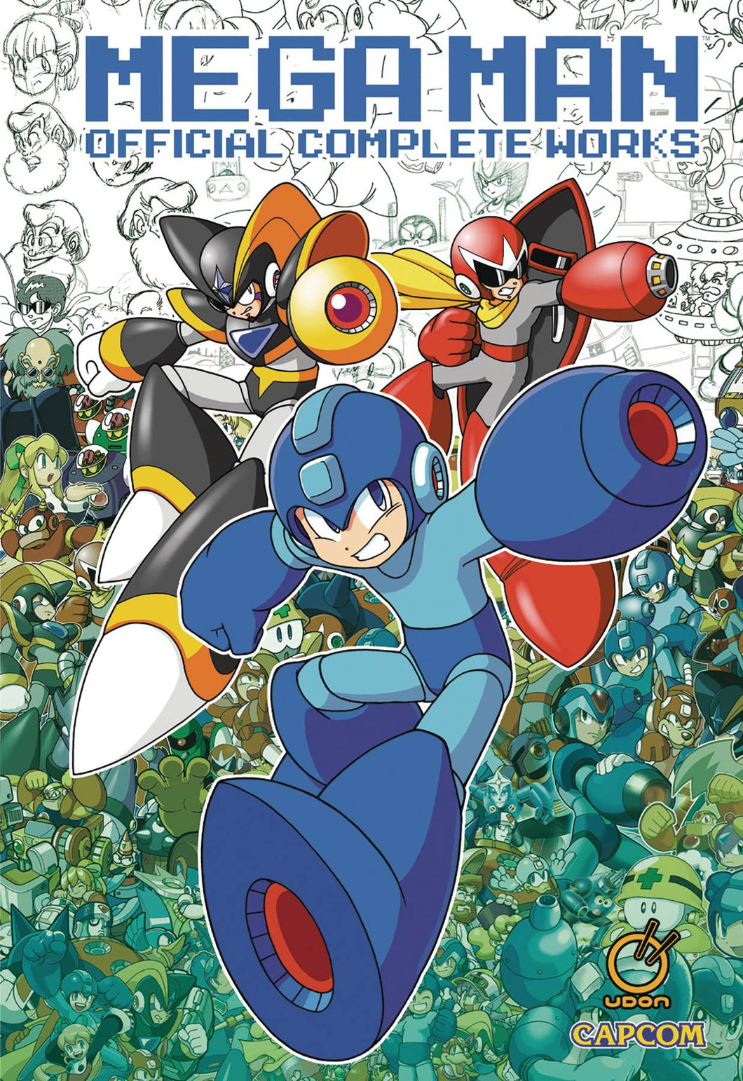 Mega Man Official Complete Works Hc