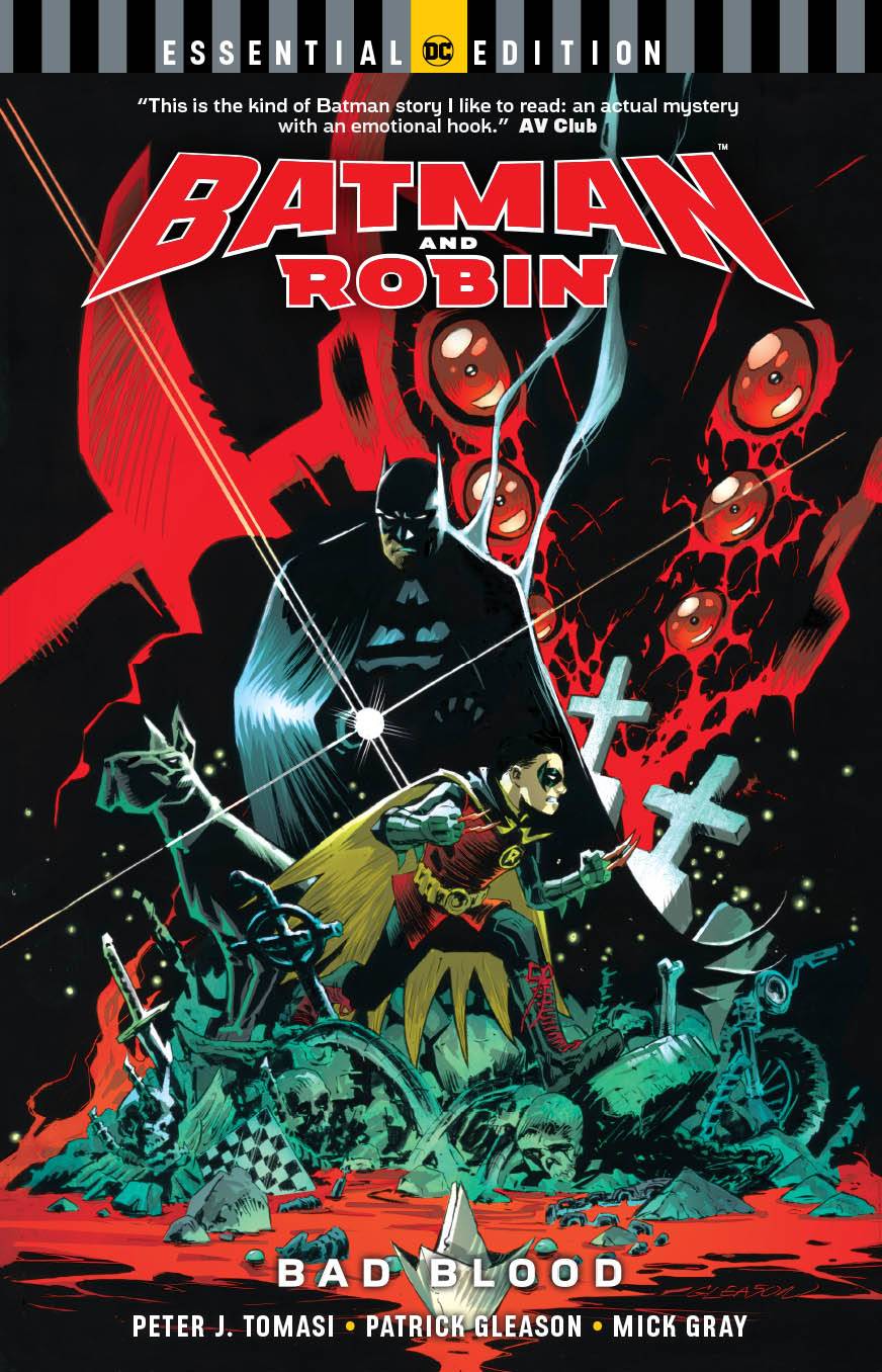 Batman And Robin Bad Blood Essential Edition Tp