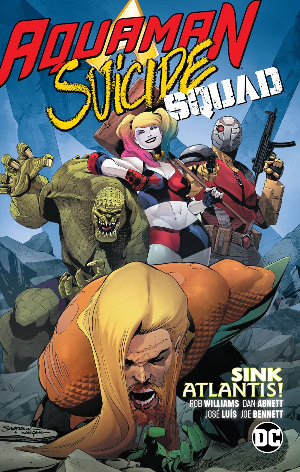 Aquaman Suicide Squad Sink Atlantis Tp