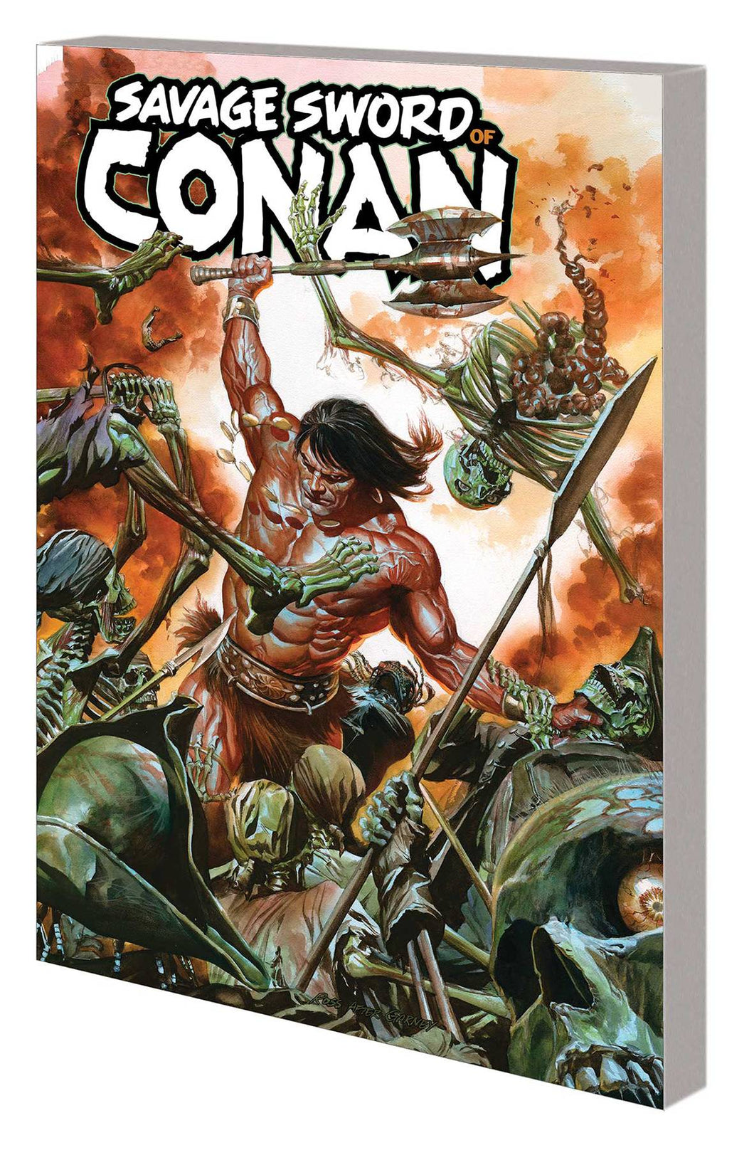 Savage Sword Of Conan Tp Vol 01 Cult Of Koga Thun