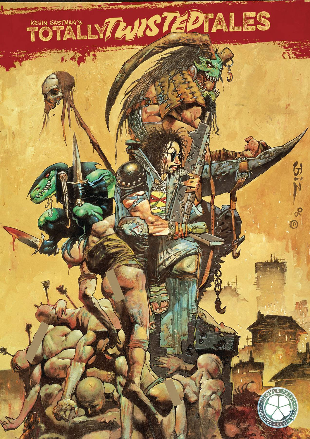 Kevin Eastman Totally Twisted Tales Tp Vol 01 Cvr B Bisley