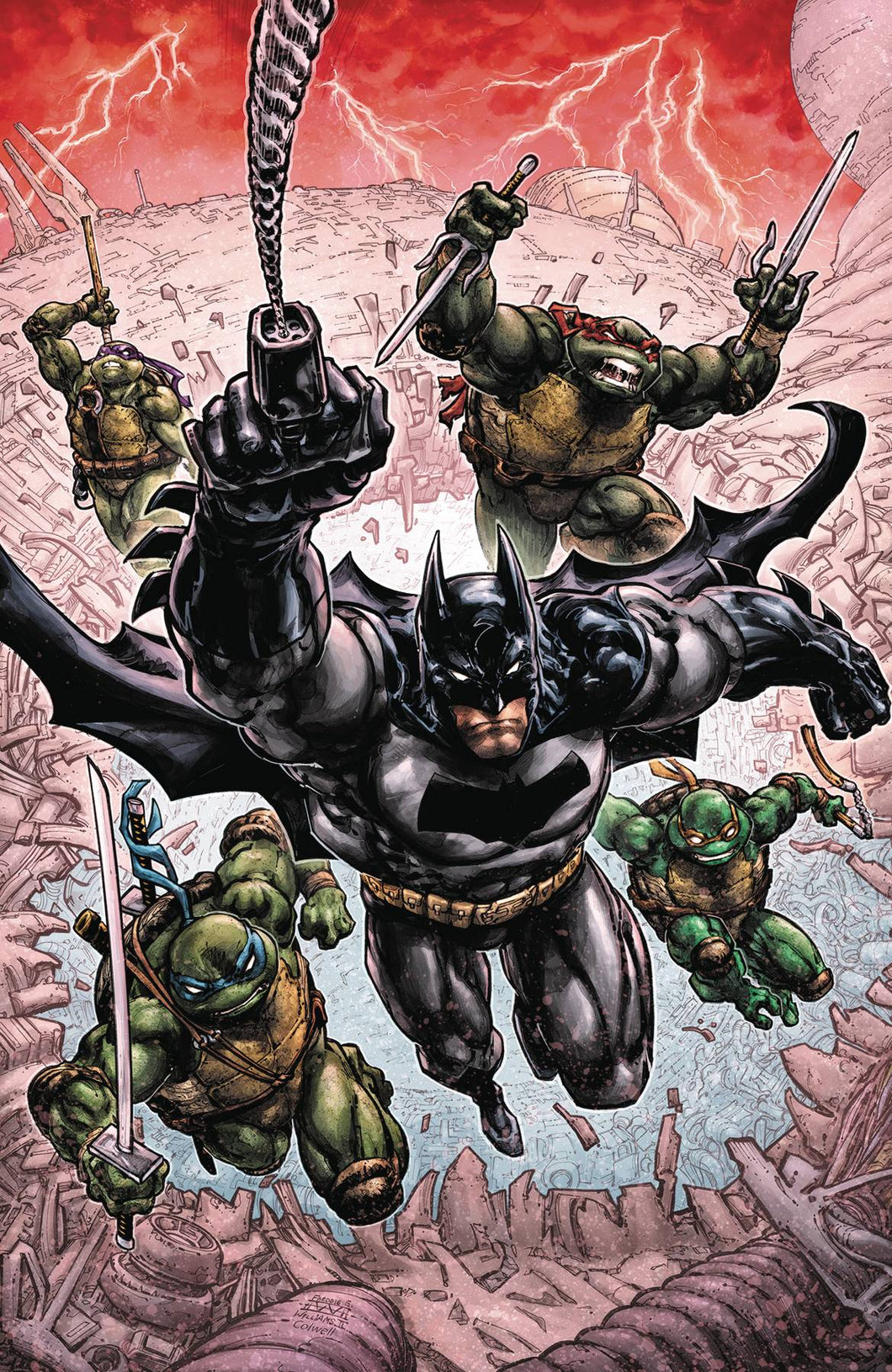 Batman Teenage Mutant Ninja Turtles Iii Hc