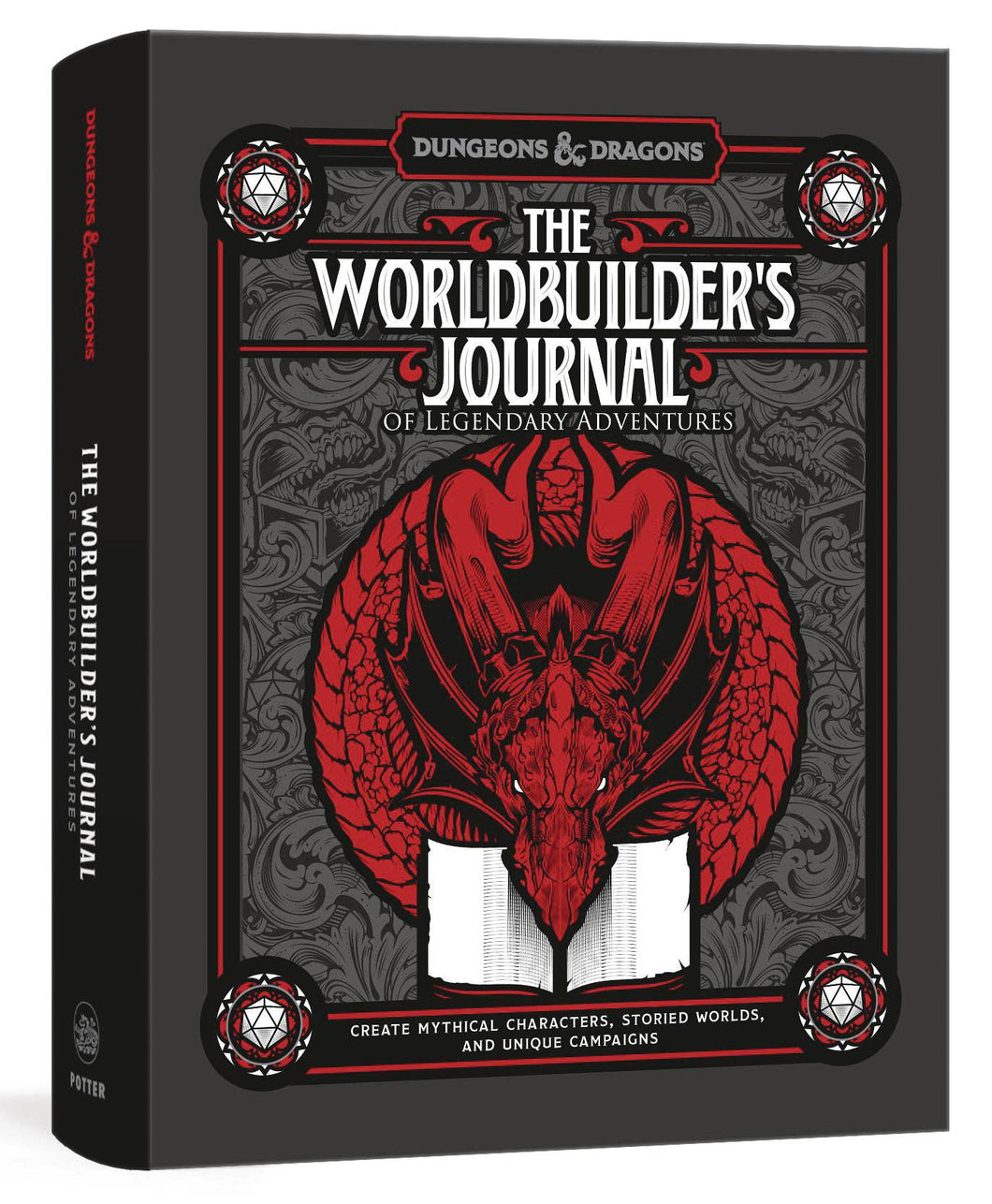 D&D Worldbuilder`s Journal of Legendary Adventures HC - Books