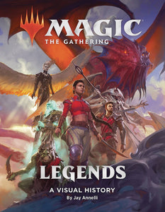Magic The Gathering Legends Visual History HC - Books