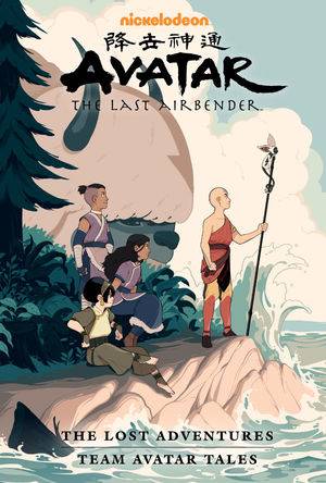 Avatar Last Airbender Lost Adventures Library Ed HC - Books