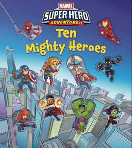 Marvel Super Hero Adventures Ten Mighty Heroes Board Book - Books