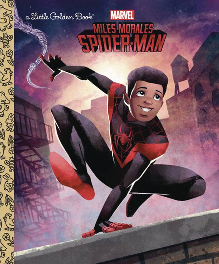 Miles Morales Spider-Man Little Golden Book - Books