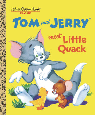 Tom & Jerry Meet Little Quack Little Golden Book - Books