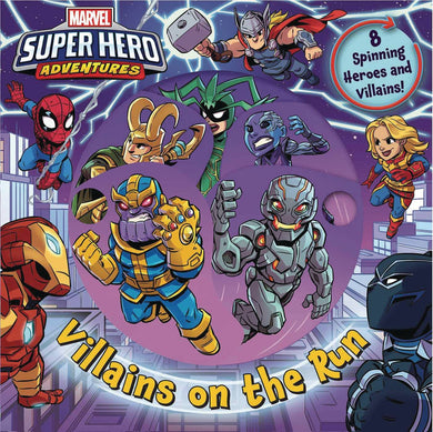 Marvel Super Hero Adv Villains On The Run Board Book - Books