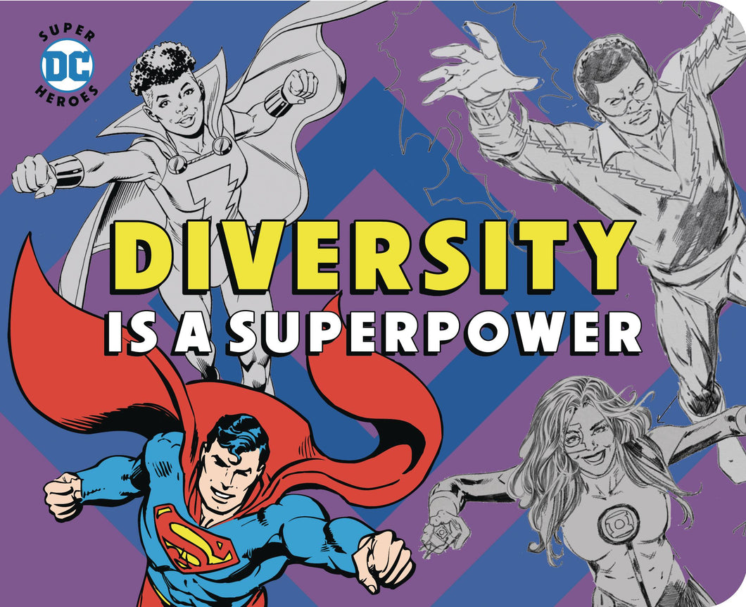 Dc Super Heroes Diversity Is Superpower Board Book - Books