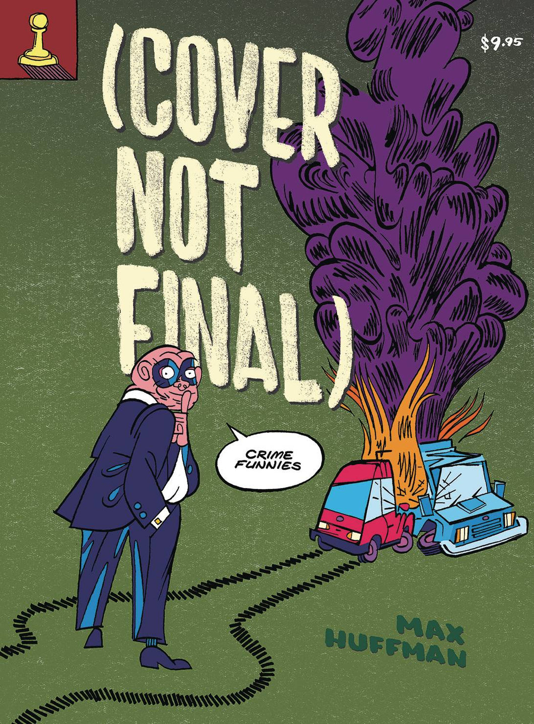 Cover Not Final Crime Funnies GN - Books