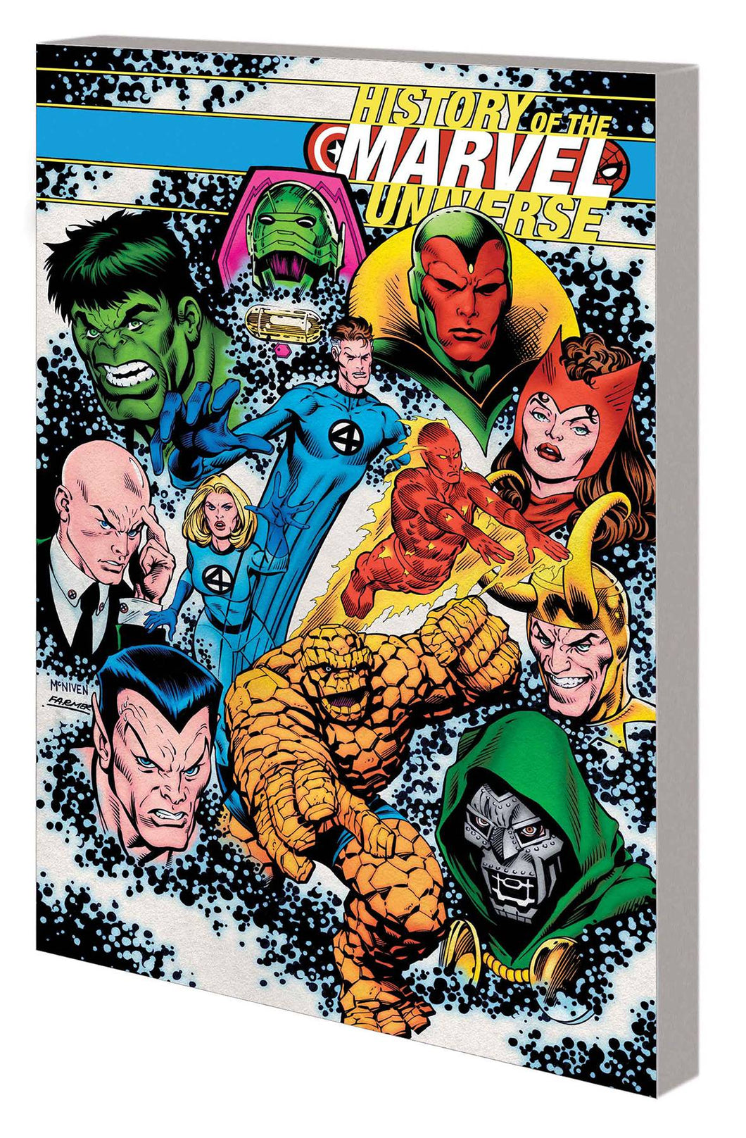History Marvel Universe TP Mcniven Cvr - Books