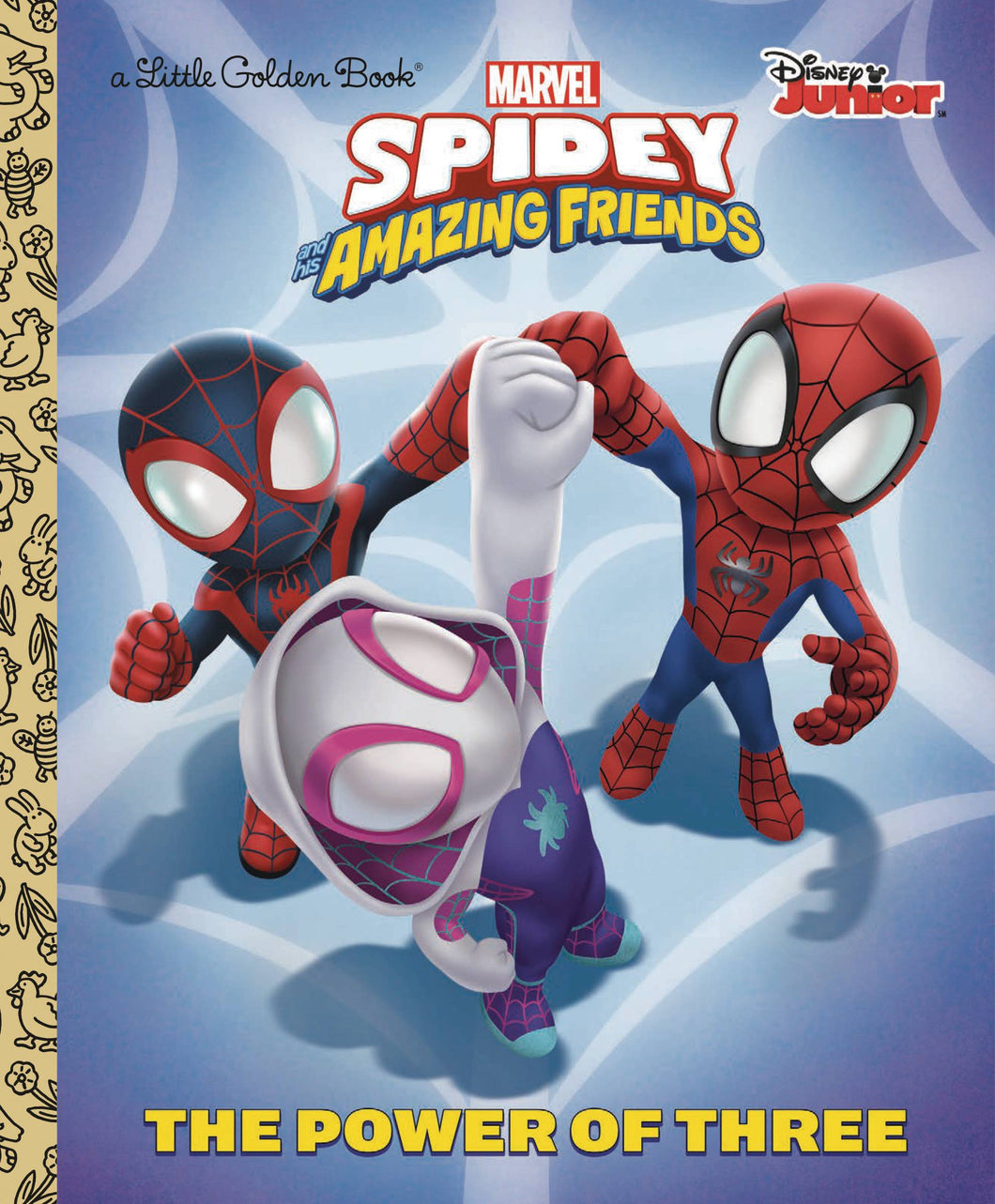 Spider-Man & His Amazing Friends Power Of 3 Golden Book