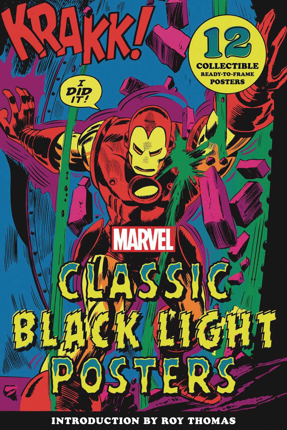 Marvel Classic Black Light Collectible Poster Portfolio - Books