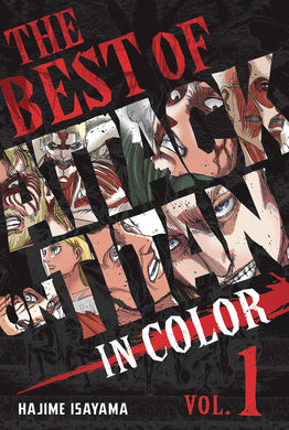 Best of Attack On Titan Color HC Ed - Books