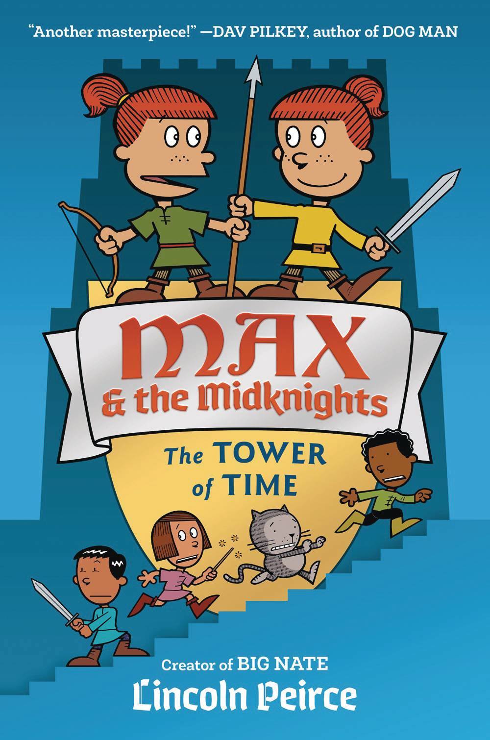 Max and The Midknights Illus YA Novel HC Tower of Time - Books