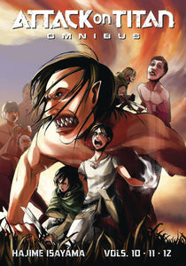 Attack On Titan Omnibus TP Vol 04 Vol 10-12 - Books