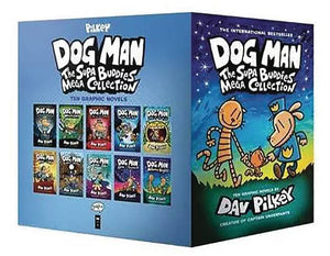 Dog Man Supa Buddies Mega Collection - Books