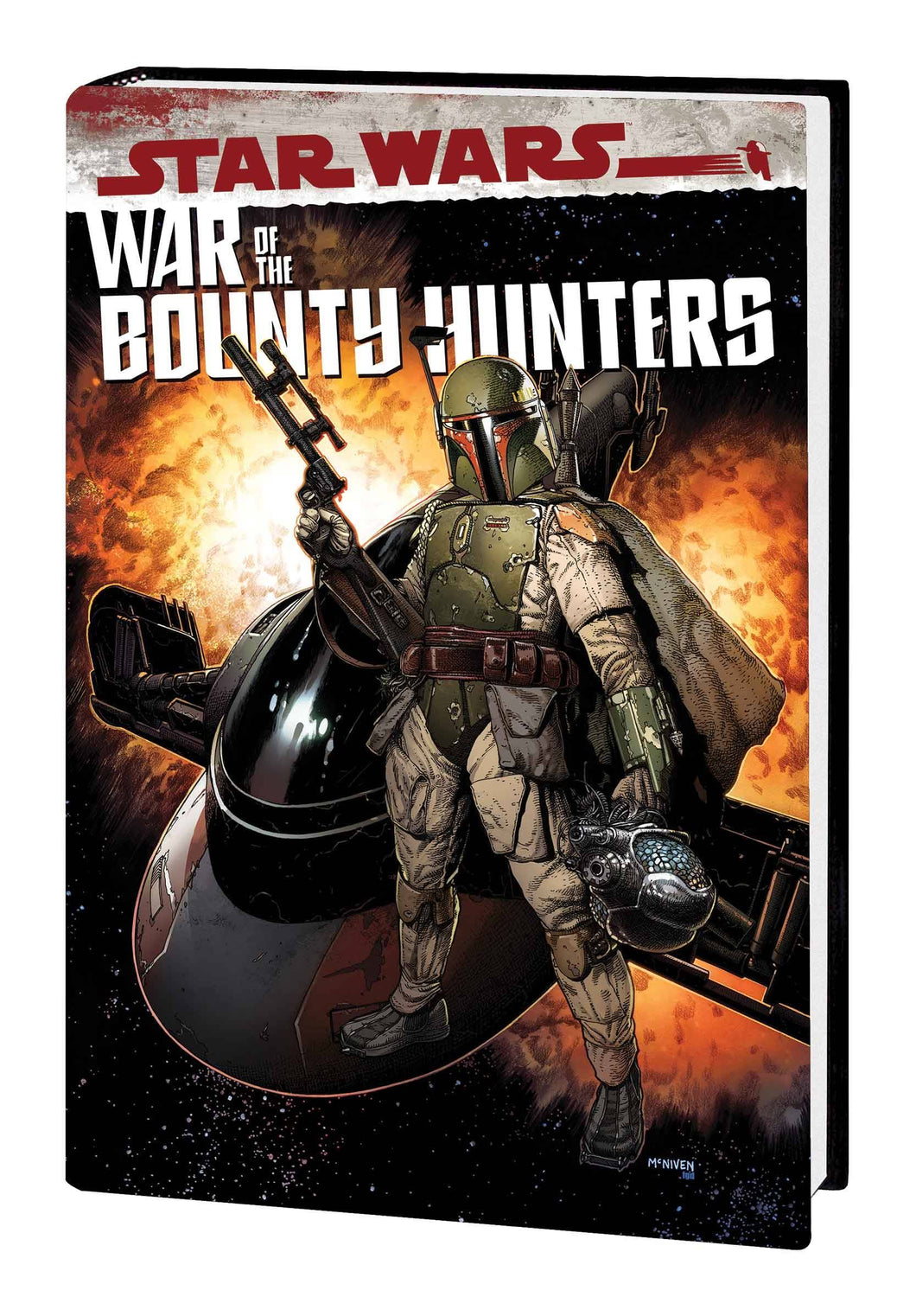 Star Wars War of Bounty Hunters Omnibus HC Mcniven Cvr - Books