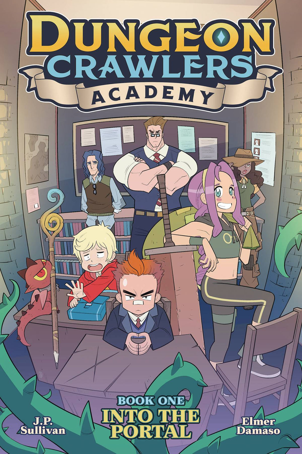 Dungeon Crawlers Academy GN Vol 01 Into The Portal - Books