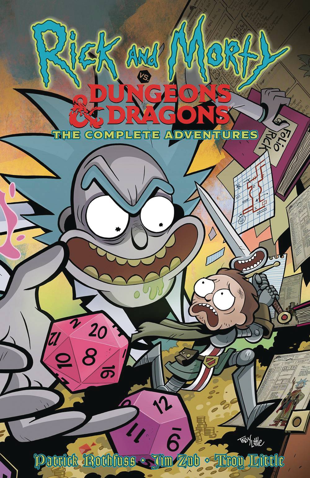 Rick and Morty vs Dungeons & Dragons Comp Adv TP - Books