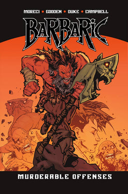 Barbaric TP Vol 01 Murderable Offenses Dm Exc Cvr - Books