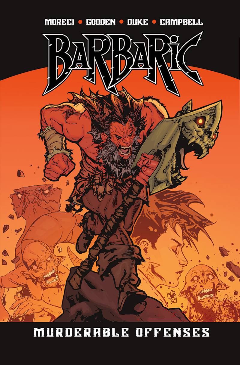 Barbaric TP Vol 01 Murderable Offenses Dm Exc Cvr - Books