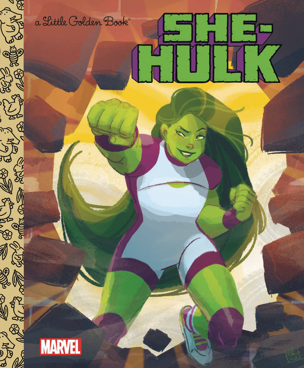 Marvel She Hulk Little Golden Book - Books