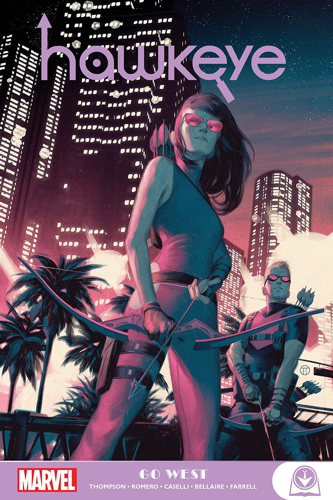 Hawkeye Go West GN TP